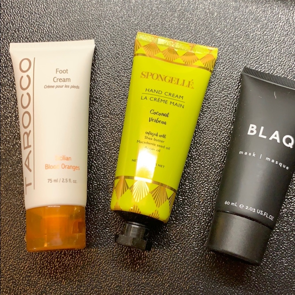Hand Cream/foot  Cream/face mask bundle